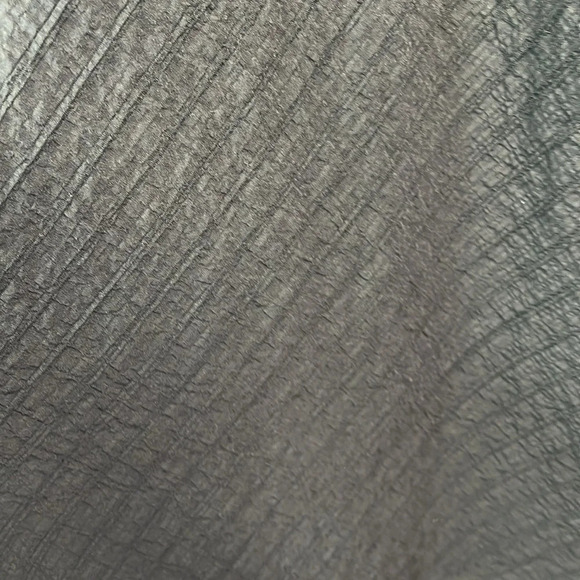 WOOLRICH Crinkle Surplice V-neck Dress Black Short Sleeve Knee Length Size XS - Picture 4 of 12